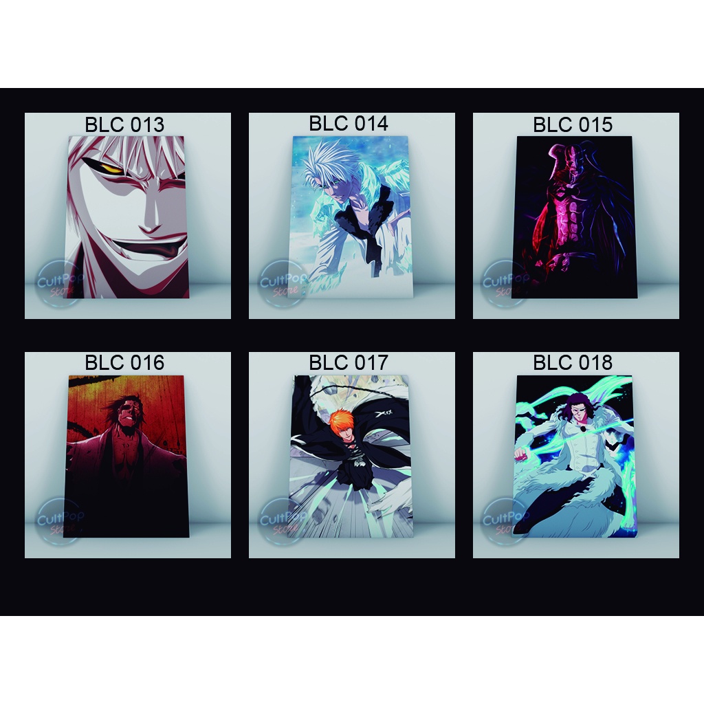 Pôster Bleach Anime Tamanho A4 (03 unidades) Shopee Brasil