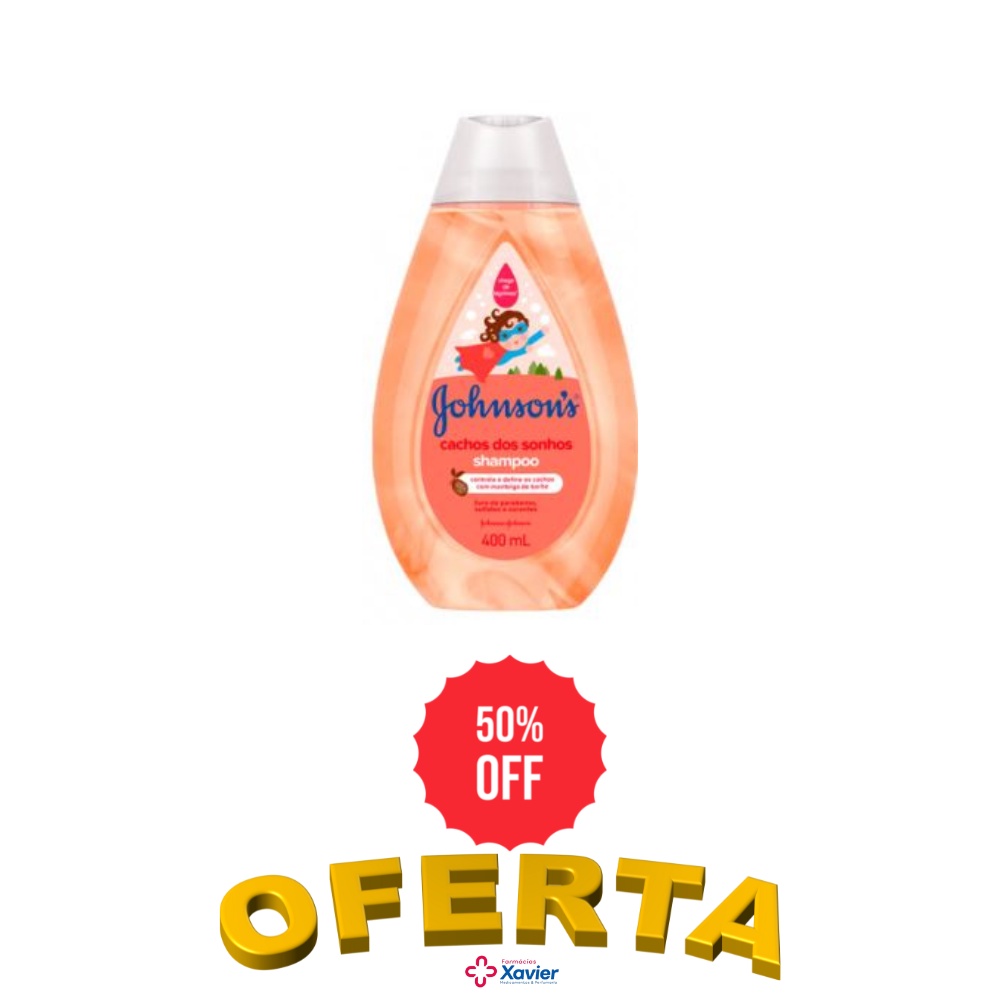 Shampoo JOHNSON'S Baby Cachos dos Sonhos Original 200ml Shopee Brasil