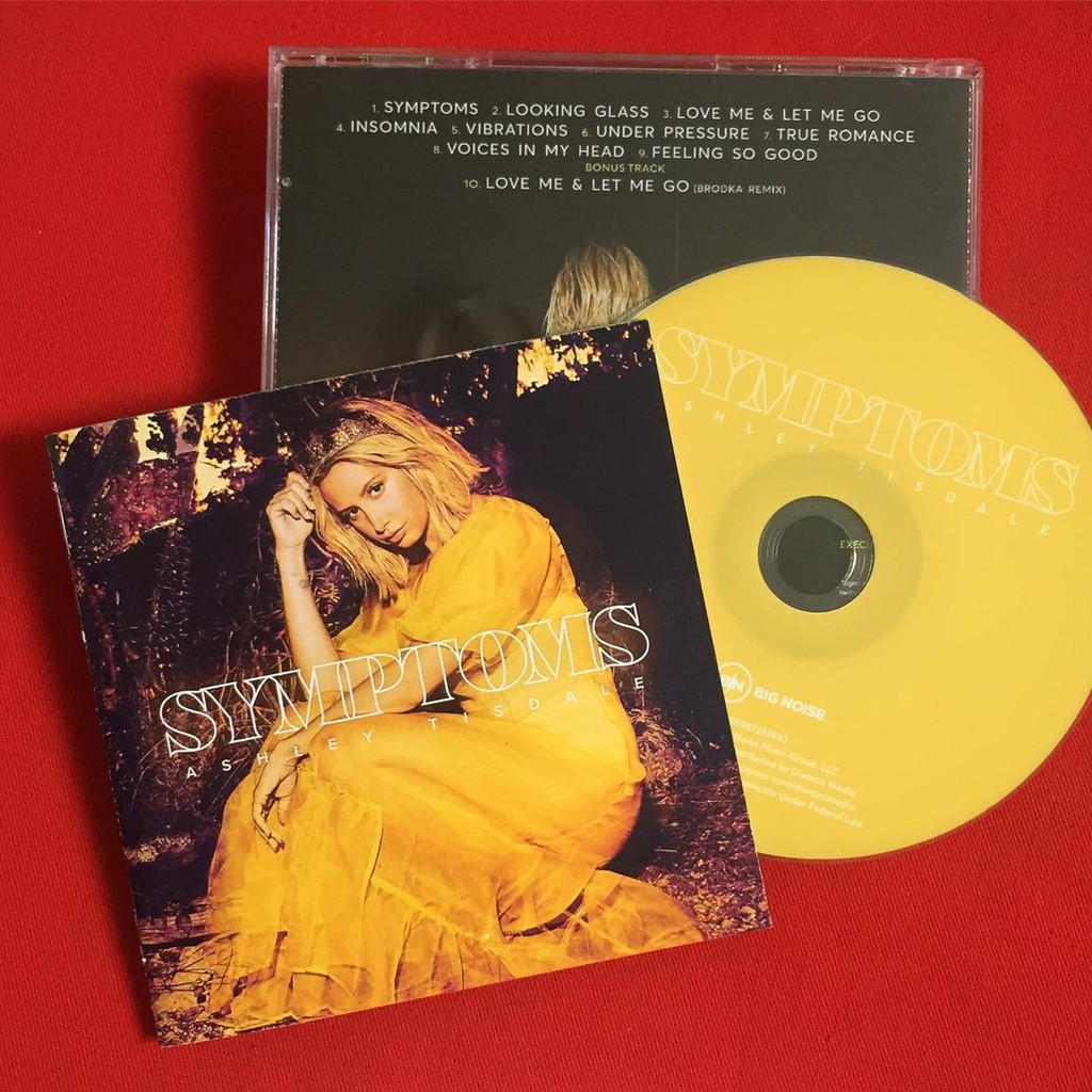 CD Ashley Tisdale Symptoms (Fan Demand) Shopee Brasil