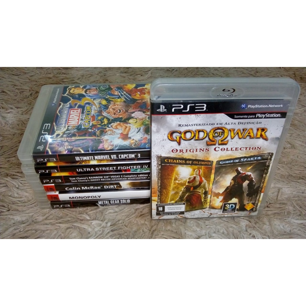 God of War Origins Collection PS3 Jogos do PSP no Playstation 3