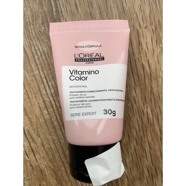 MÁSCARA TRATAMENTO VITAMINO COLOR LOREAL Shopee Brasil