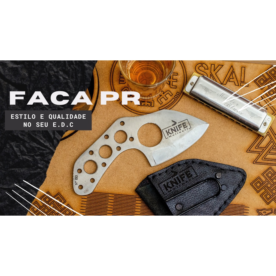 Faca Pr Knife Molinari E.D.C Shopee Brasil