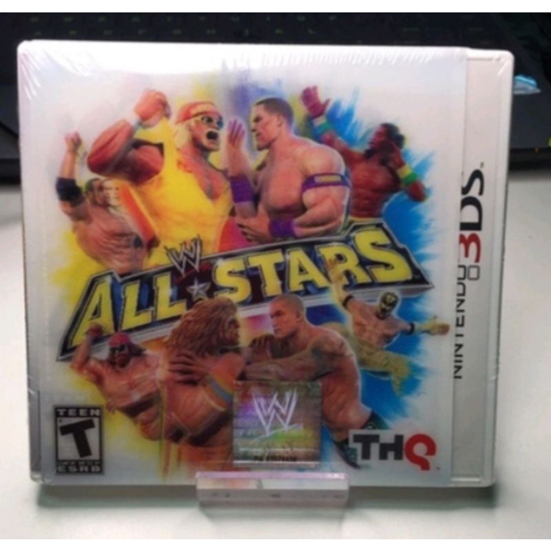 Fita Cartucho Nintendo 3DS Wwe All Stars Novo Lacrado Shopee Brasil