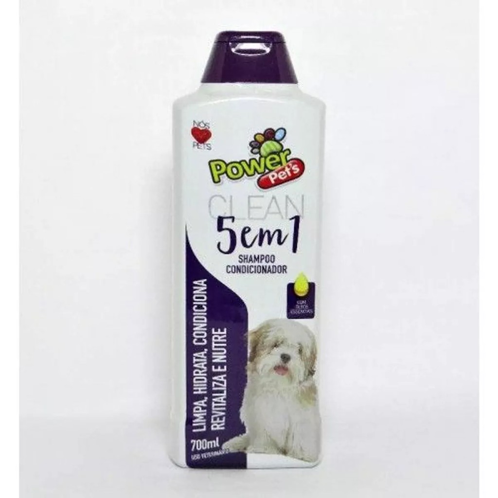 Shampoo Power Pets 5x1 700ml Shopee Brasil