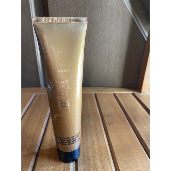 Gel Bronzeador Rosto e Corpo Bronze & Glow 100 g Avon Shopee Brasil