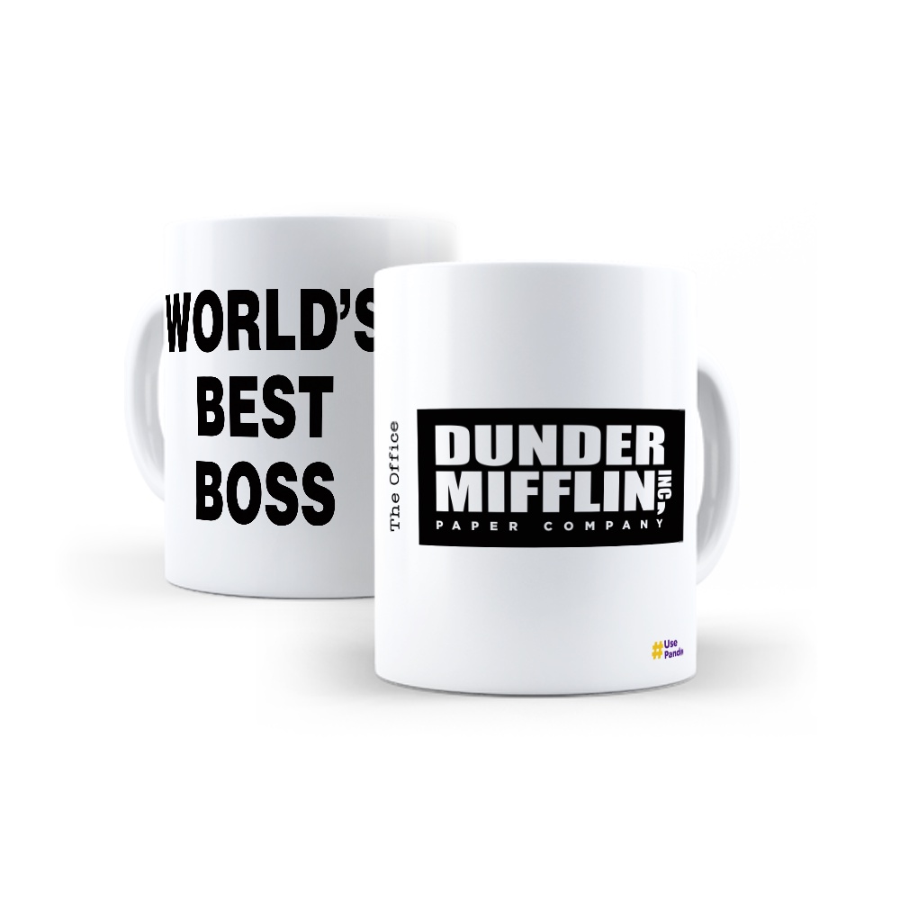 Caneca The Office World's Best Boss Shopee Brasil