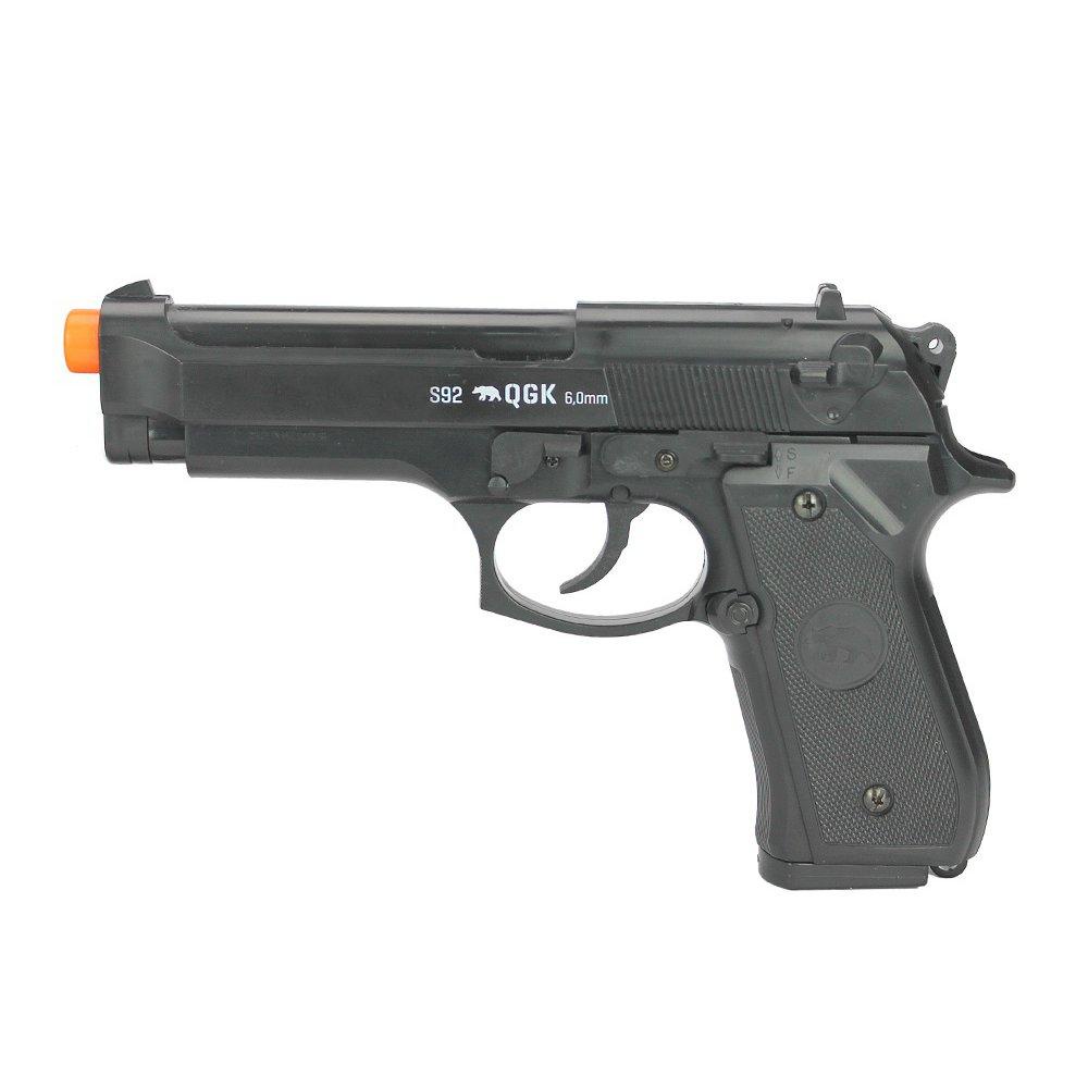 Pistola de Airsoft Beretta M92 S92 Spring 6mm QGK Escorrega o Preço