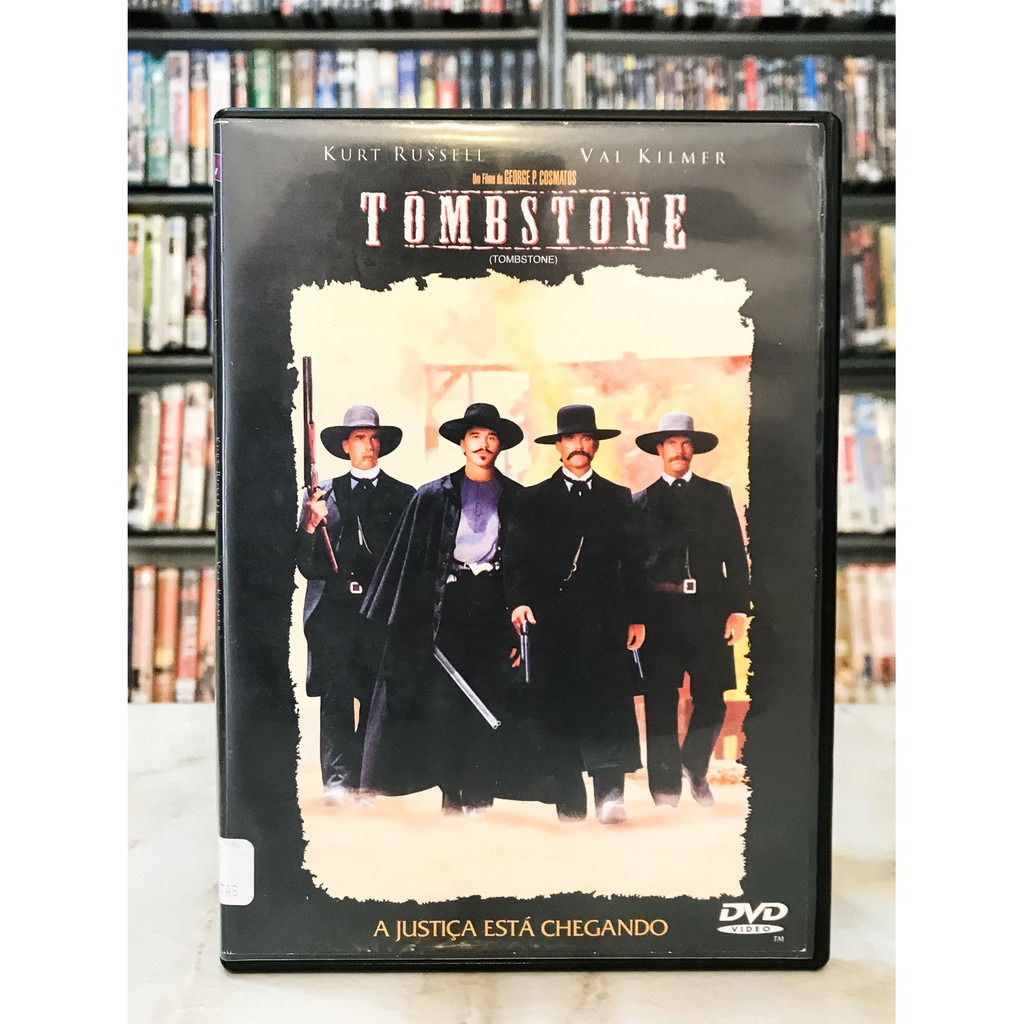 DVD Tombstone Original Filme Faroeste Western Kurt Russel Val