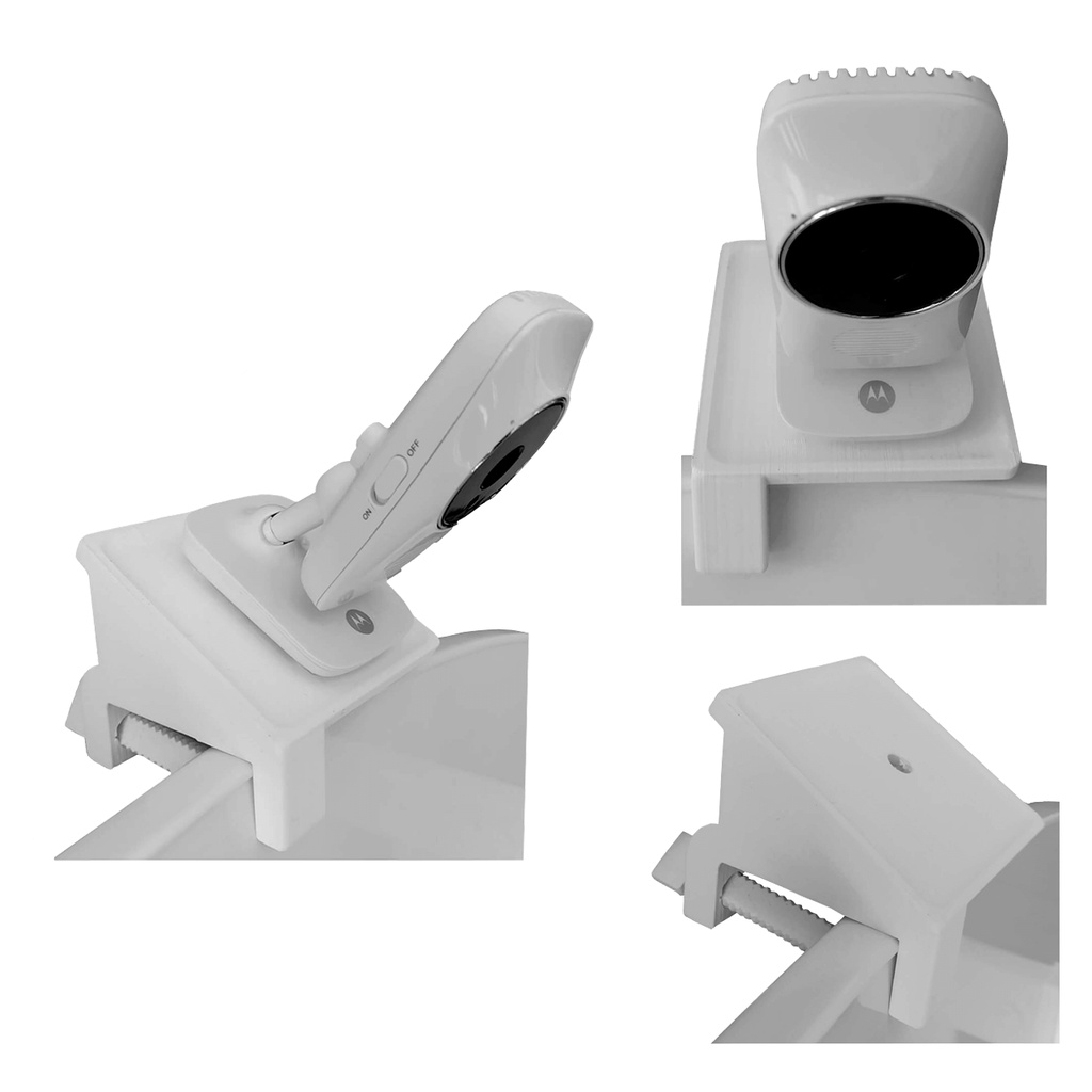 Suporte De Berço Para Babá Eletrônica Motorola Mbp483BU Escorrega o Preço