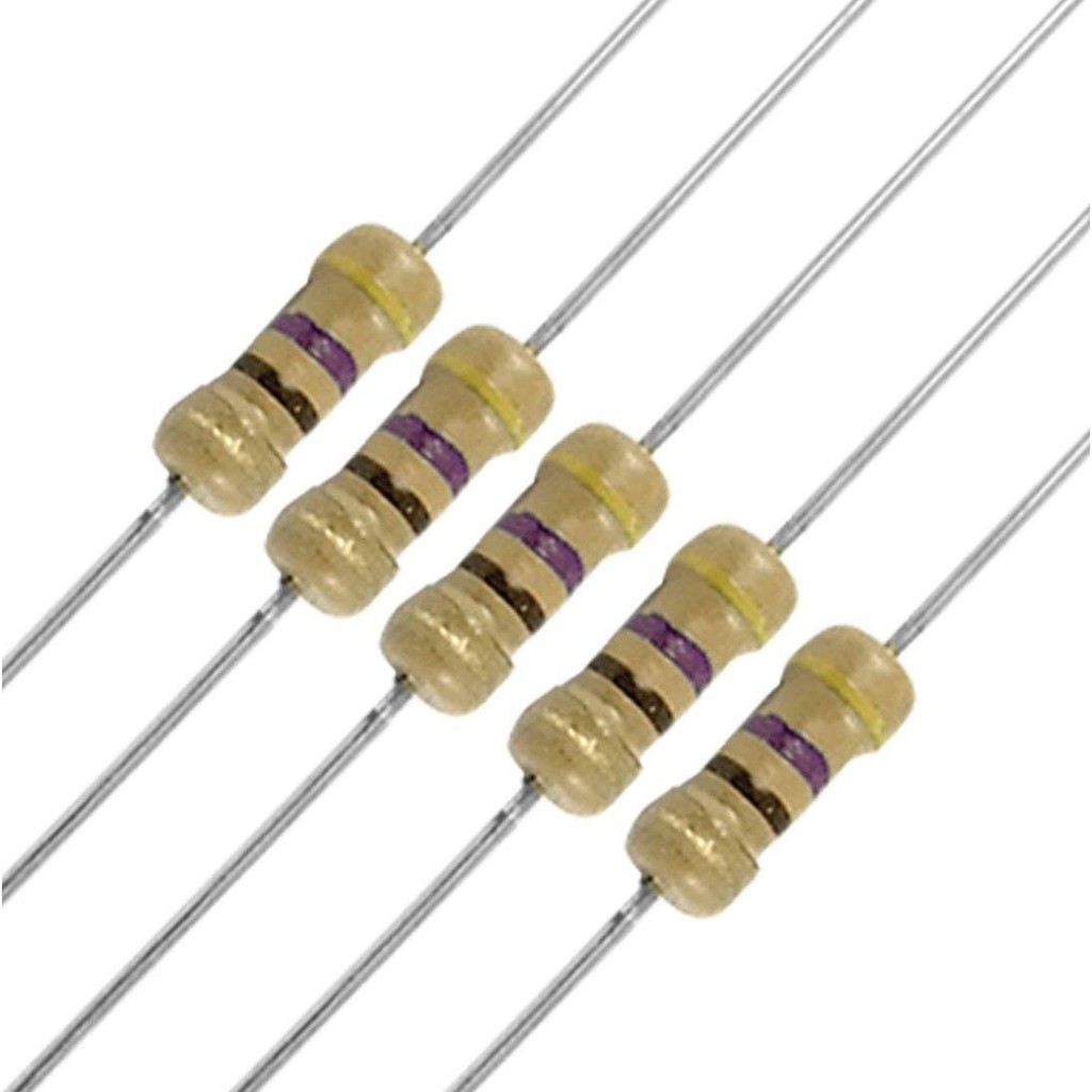 kit 100 x Resistor para led 3mm 5mm alto brilho difuso cr25 1/4w 110R