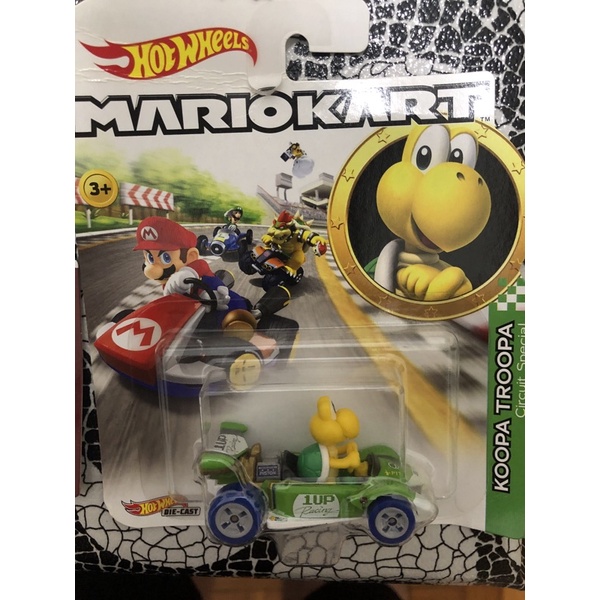 Carrinho Koopa Tropa Mário Kart Hot Wheels Shopee Brasil
