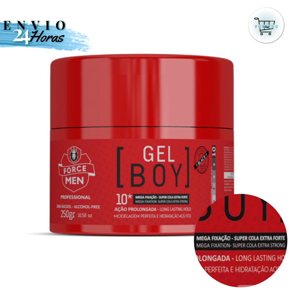 Gel Cola Gel Boy O Melhor Do Brasil 300g Extra Forte Shopee Brasil