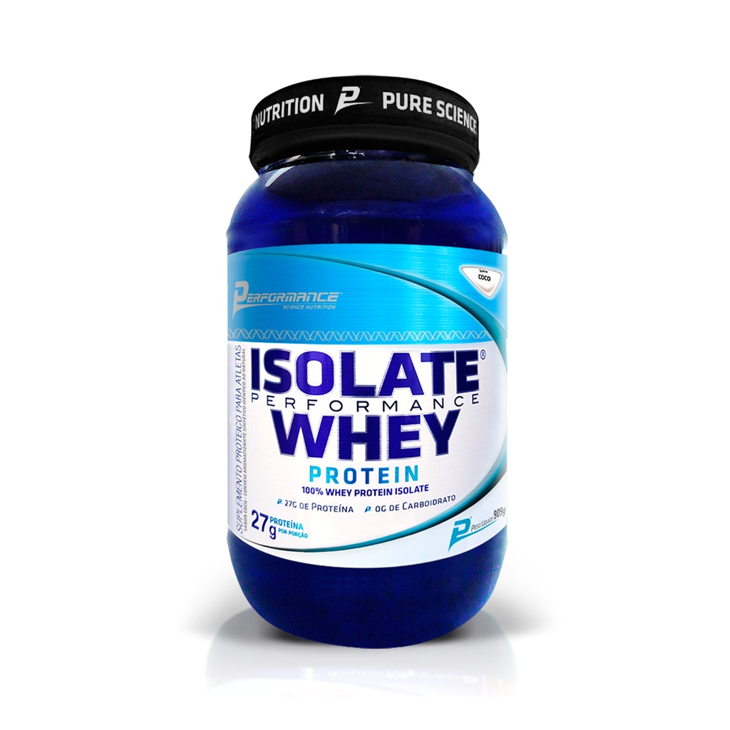 Whey Protein Isolado Isolate Performance Performance Nutrition