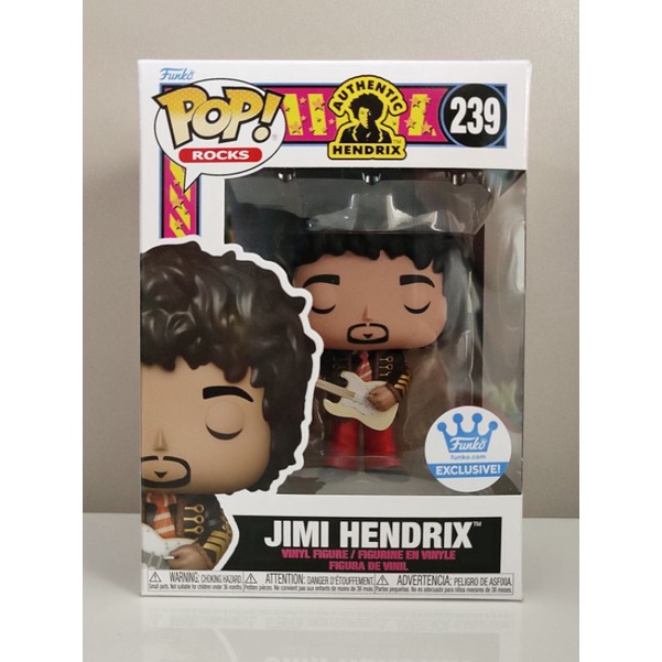 Funko Pop Rocks Jimi Hendrix in Napoleonic Hussar Jacket 239 Shopee