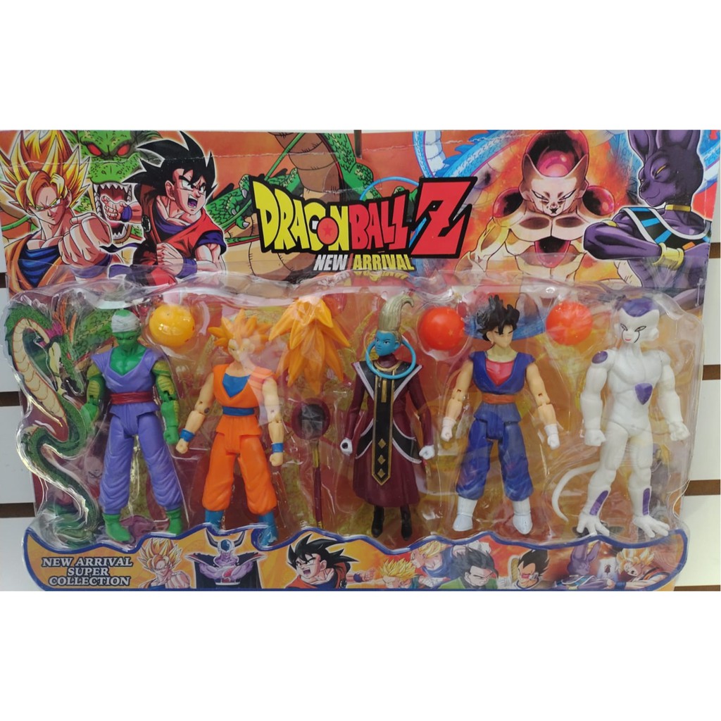 Kit Dragon Ball Z C/5 Bonecos Shopee Brasil