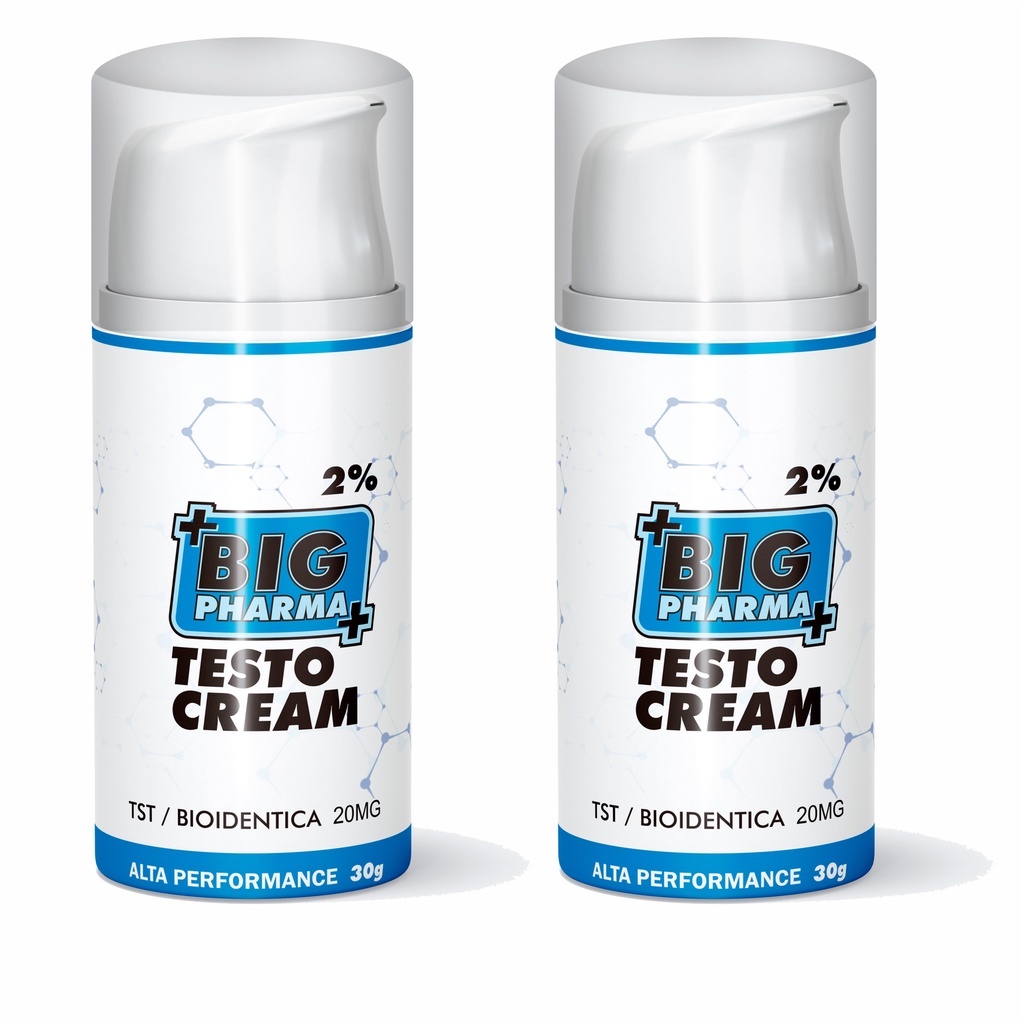 kit com 2 Tst Gel Transdermico Bioidentico Pentravan 2 30g Bph