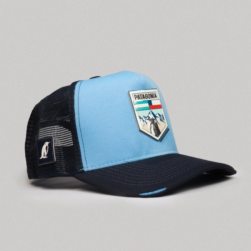 Boné Trucker Telinha Brk Motors Expedição Patagônia Argentina Viagem Shopee Brasil