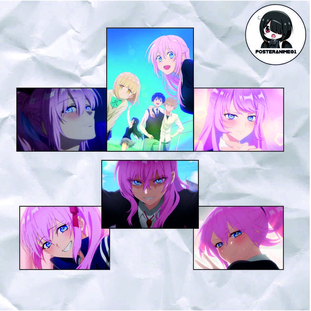 Póster de Anime Kawaii Dake Ja Nai Shikimorisan Póster Kawaii Dake