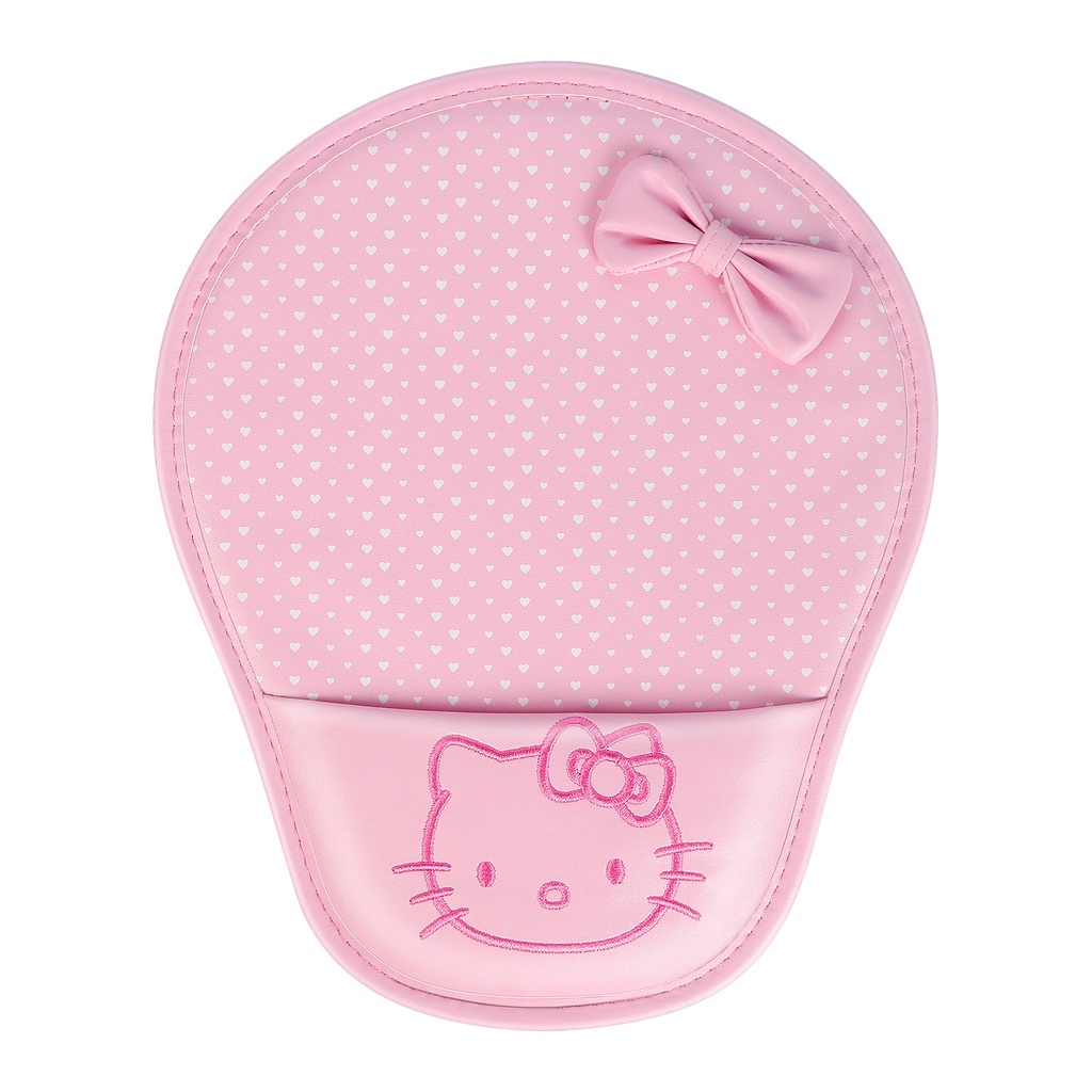 Hello KittyAlfombrilla De Ratón Con Soporte Para Muñeca , Antideslizante , Cómoda , Gel De