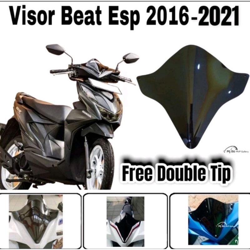 Jual Visor Motor Beat Fi Esp Tahun 2016 2022 Free Double Tape Shopee Indonesia