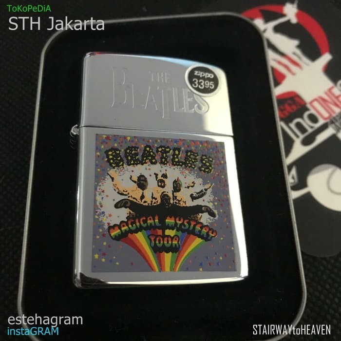 Jual zippo BEATLES MAGICAL MYSTERY album RaRe discontinued romawi