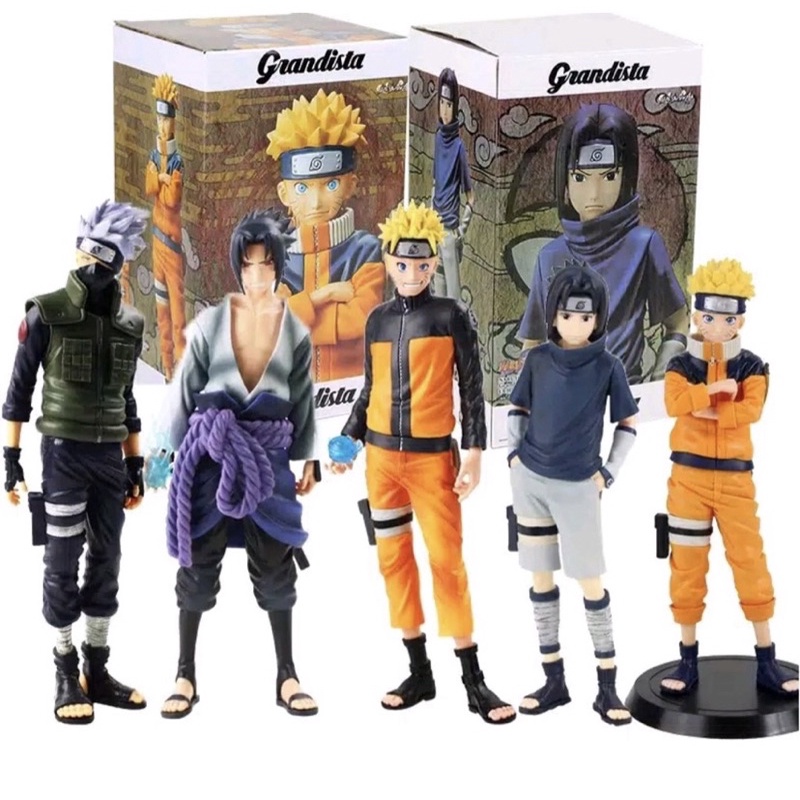 Jual ACTION FIGURE NARUTO SASUKE KAKASHI SAKURA MINATO HINATA