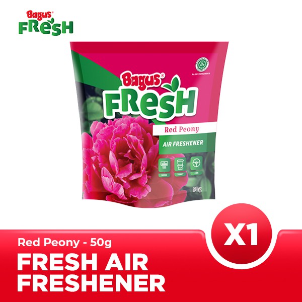 Jual Bagus FRESH Air Freshener Pouch 50 g Pengharum Ruangan Wangi Red