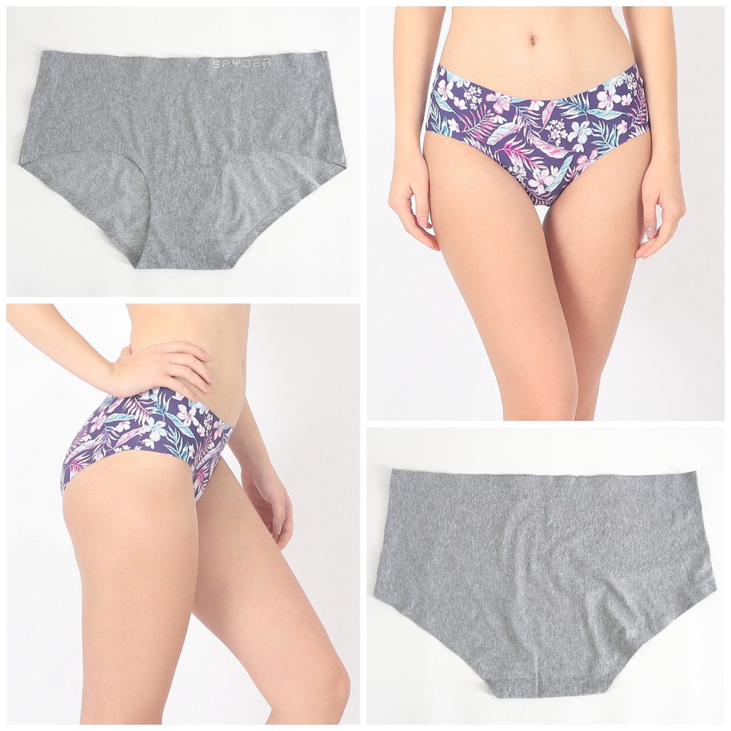 Jual Celana Dalam Wanita Seamless Model Midi / Panty Underwear No Line Bonded Finishes Pakaian