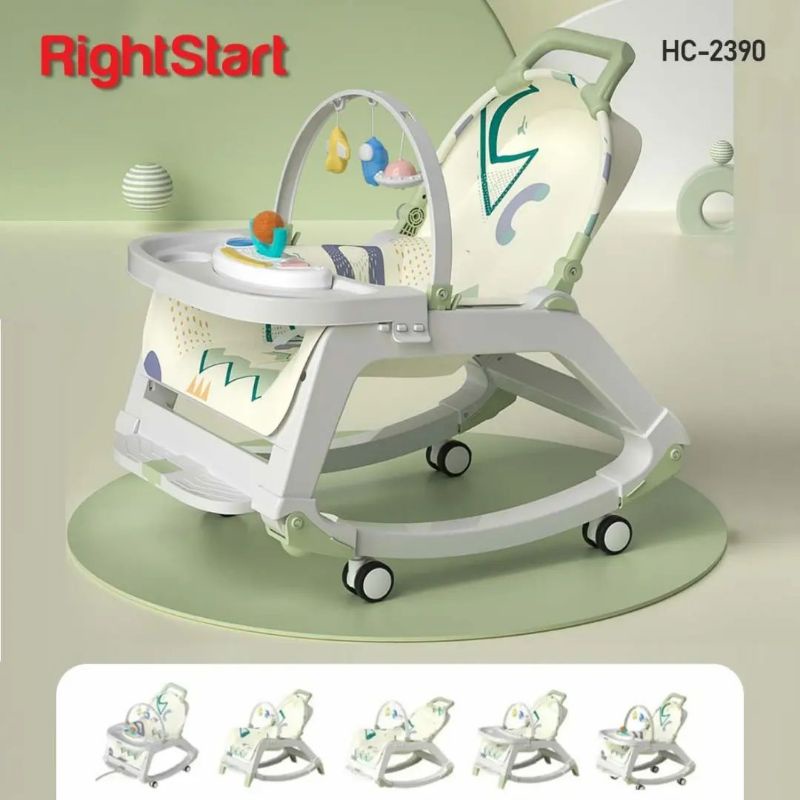 Jual Right Start Bouncer Table, Adventurer, Newborn Toddler Portable
