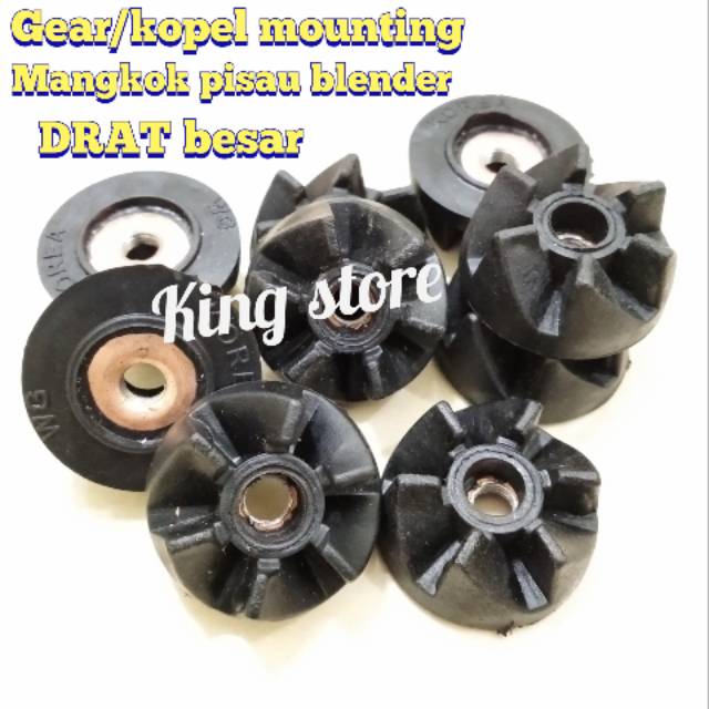 Jual GIGI KARET/GEAR BLENDER MIYAKO, PANASONIC, NATIONAL, KOPEL DRAT