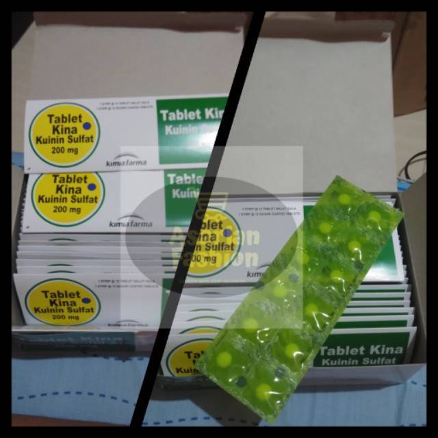 Jual JUAL KINA Obat MALARIA isi 3 Box (1box isi 24 strip) | Shopee