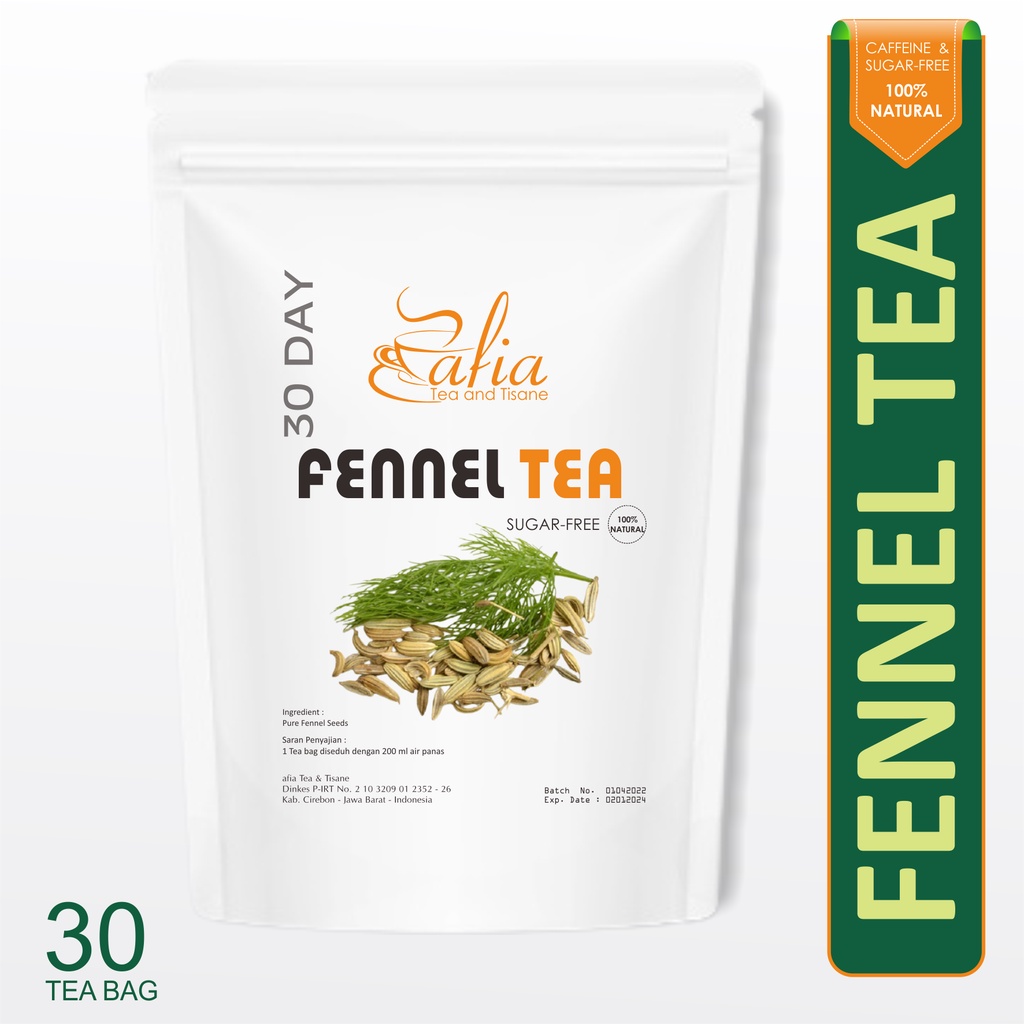 Jual FENNEL TEA REGULATE HORMONES AND ASI BOOSTER (30 Tea Bag