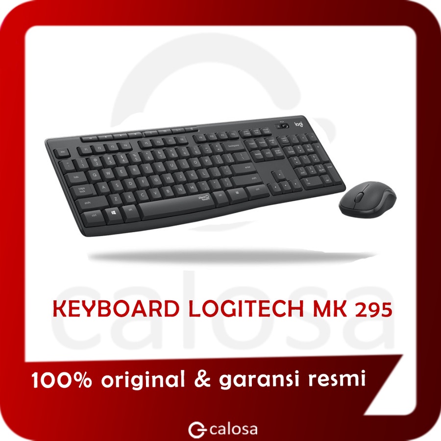 Jual KEYBOARD LOGITECH MK 295 | Shopee Indonesia