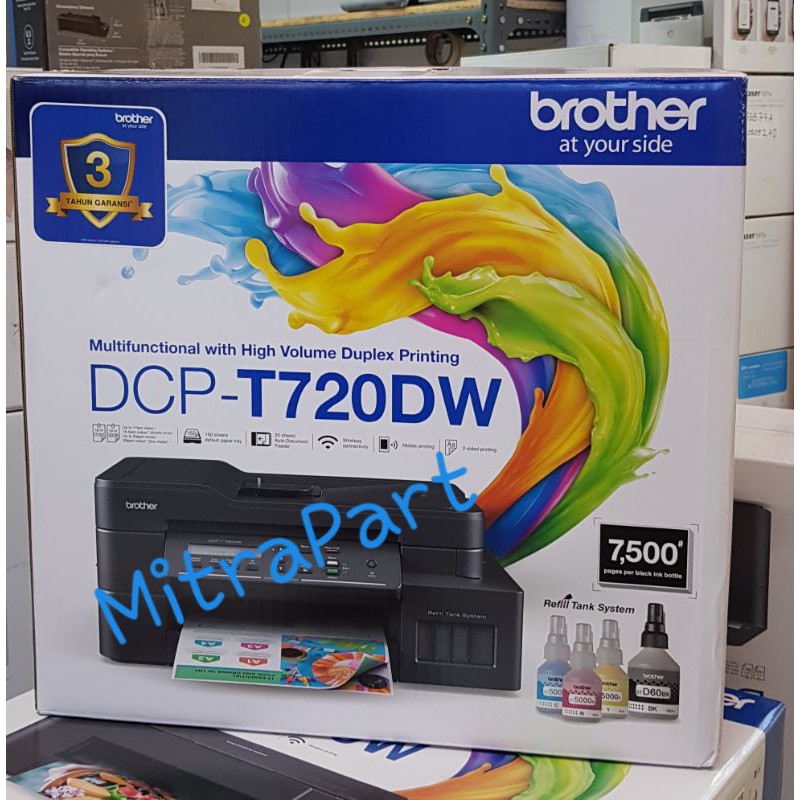 Jual Printer Brother DCPT720DW Scan Copy F4/ Legal Print, Scan, Copy, Wifi, ADF Shopee