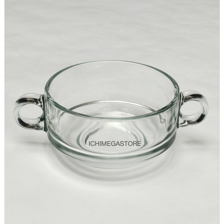 Jual Glass Soup Bowl with Handle Zuppa Mangkuk sup Hotel Kaca Gagang ICHIMEGASTORE Aesthetics