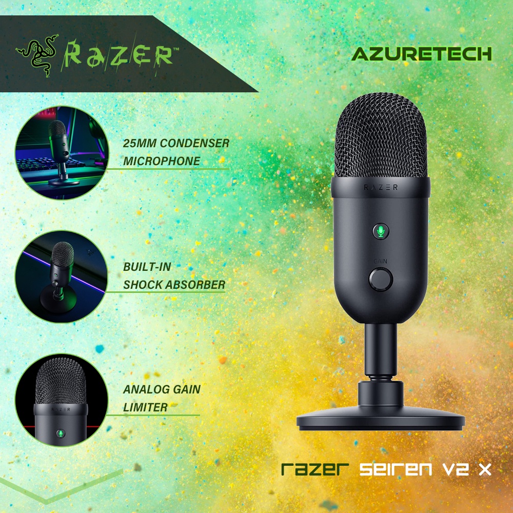 Jual Razer Seiren V2 X USB Professional Gaming Mic / Streamer