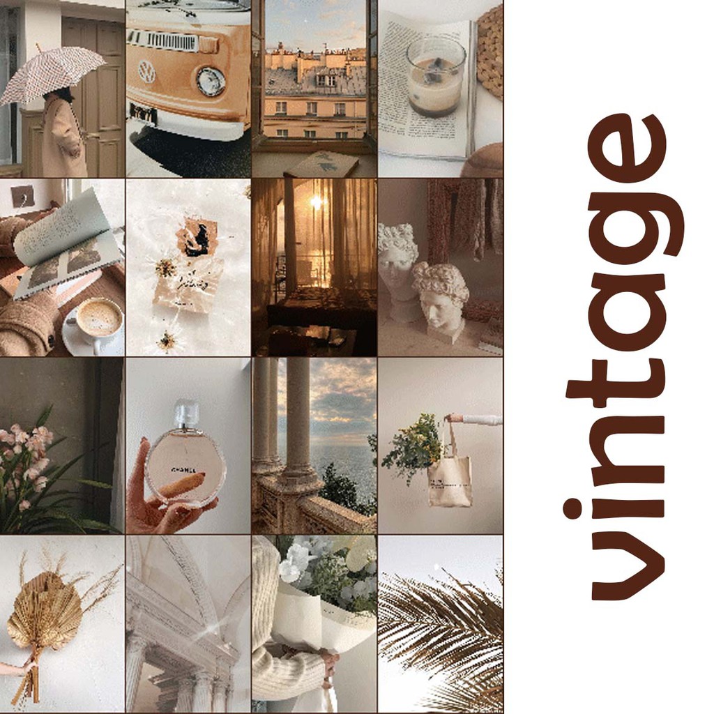 Jual 16 PCS POSTER DINDING AESTHETIC TUMBLR WALL COLLAGE ART PAJANGAN HIASAN BISA CUSTOM UKURAN