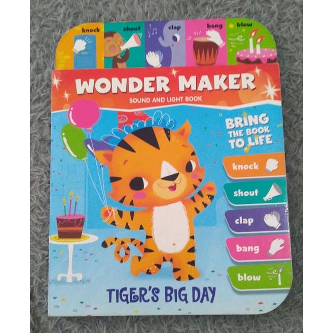 Jual WONDER MAKER SOUND & LIGHT BOOK Shopee Indonesia