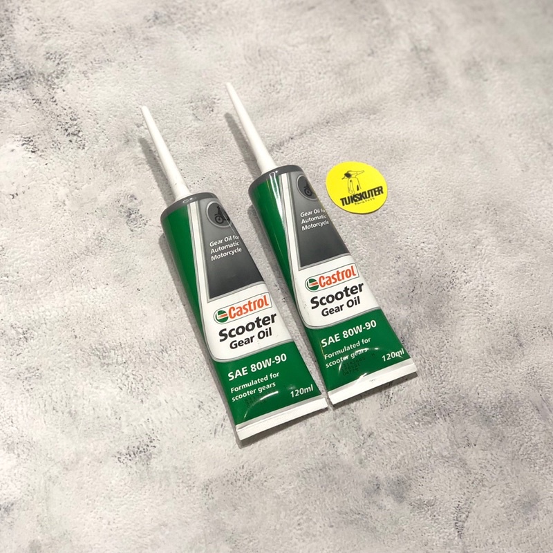 Jual Castrol Original Scooter gear Oil / oli gardan 80W90 universal Shopee Indonesia