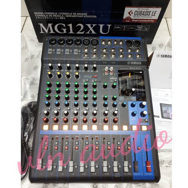 Jual Mixer YAMAHA MG 12 XU / MG12XU. ORIGINAL GARANSI RESMI YAMAHA