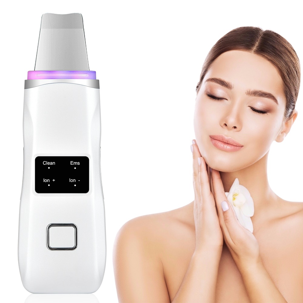 Jual PreOrder Ultrasonic Skin Scrubber Deep Cleaning Face Scrubber