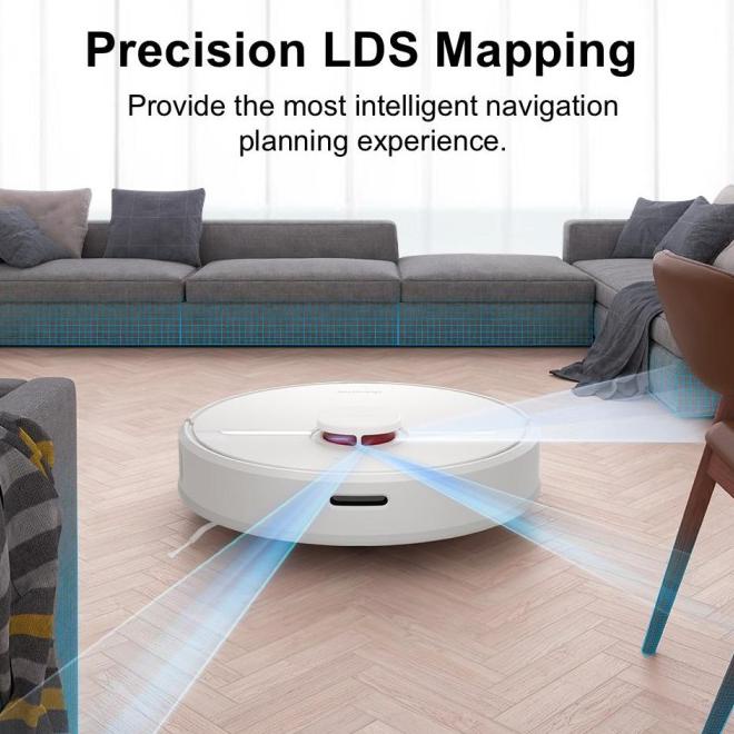 Jual Dreame D9 Robot Vacuum Cleaner Sweep And Mop 3000Pa Vacuum Sapu