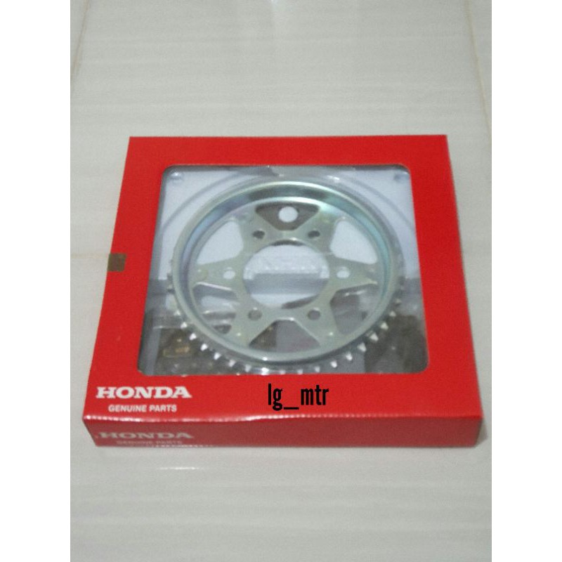 Jual PAKET RANTAI GIR GEAR SET CBR 150 R LED LOBANG 6 06401K45NA0