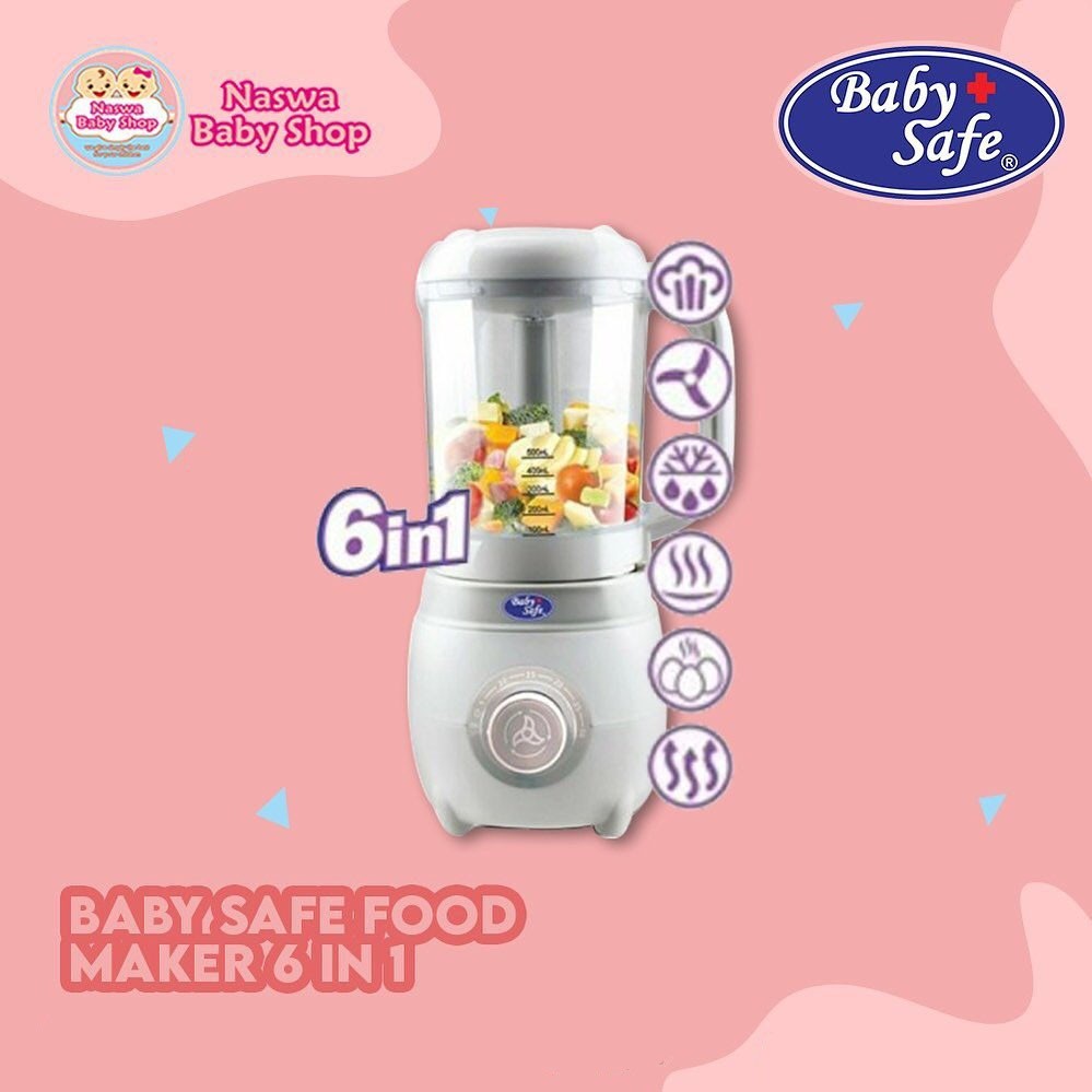 Jual Baby Safe Baby Food Maker 6 In 1 Lb012 Shopee Indonesia
