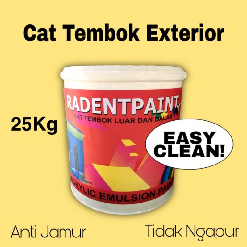 Jual Cat Tembok Exterior & Interior Raden Coat 5Kg 25Kg Shopee Indonesia