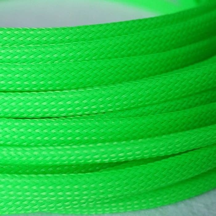 Jual [Per 1 Meter] Braided Cable Sleeve Sleeving Cable Bungkus