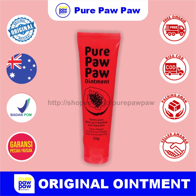 Jual Pure Paw Paw Ointment Original, BPOM Shopee Indonesia