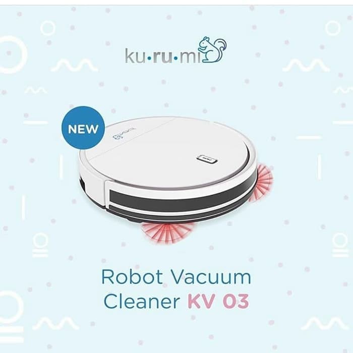 Jual Kurumi Robot Vacuum Cleaner KV03 Pembersih Lantai Ruang Debu