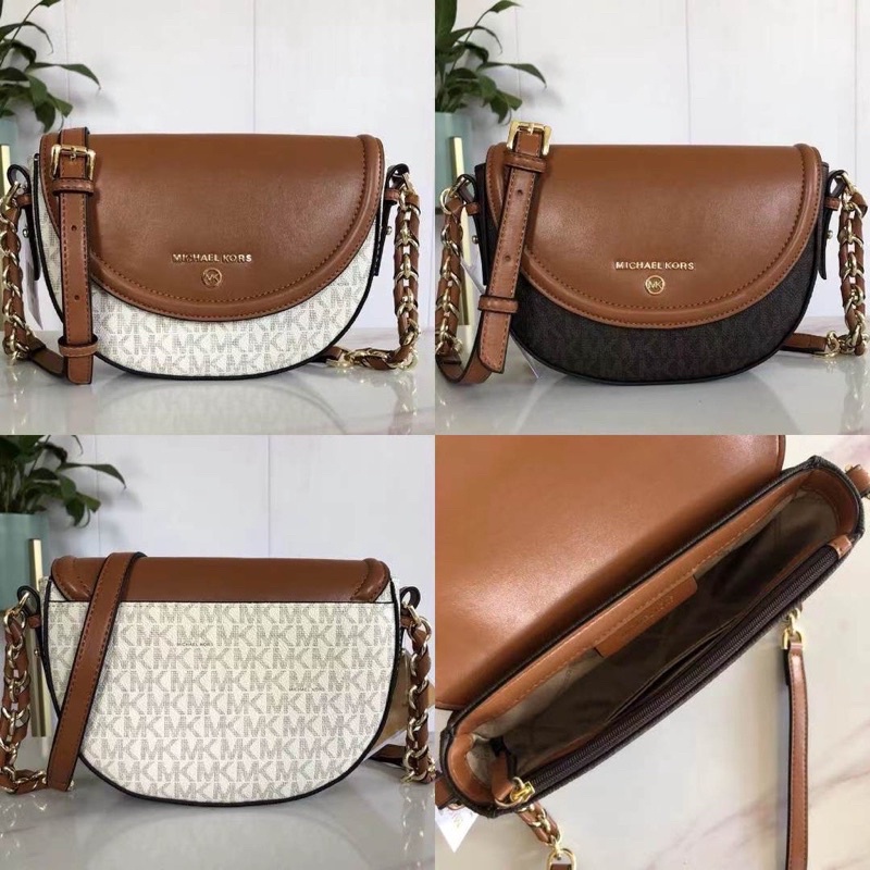 Jual Michael Kors Daniela Crossbody Bag Saddle Bag Original Shopee
