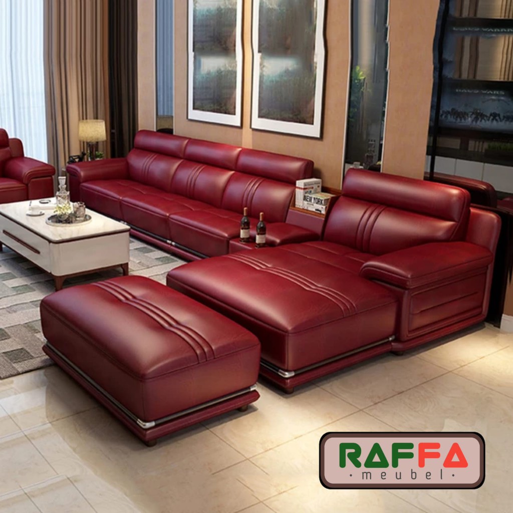 Jual Sofa Leter L Shape/Putus Sofa Minimalis Modern Sofa Ruang Tamu